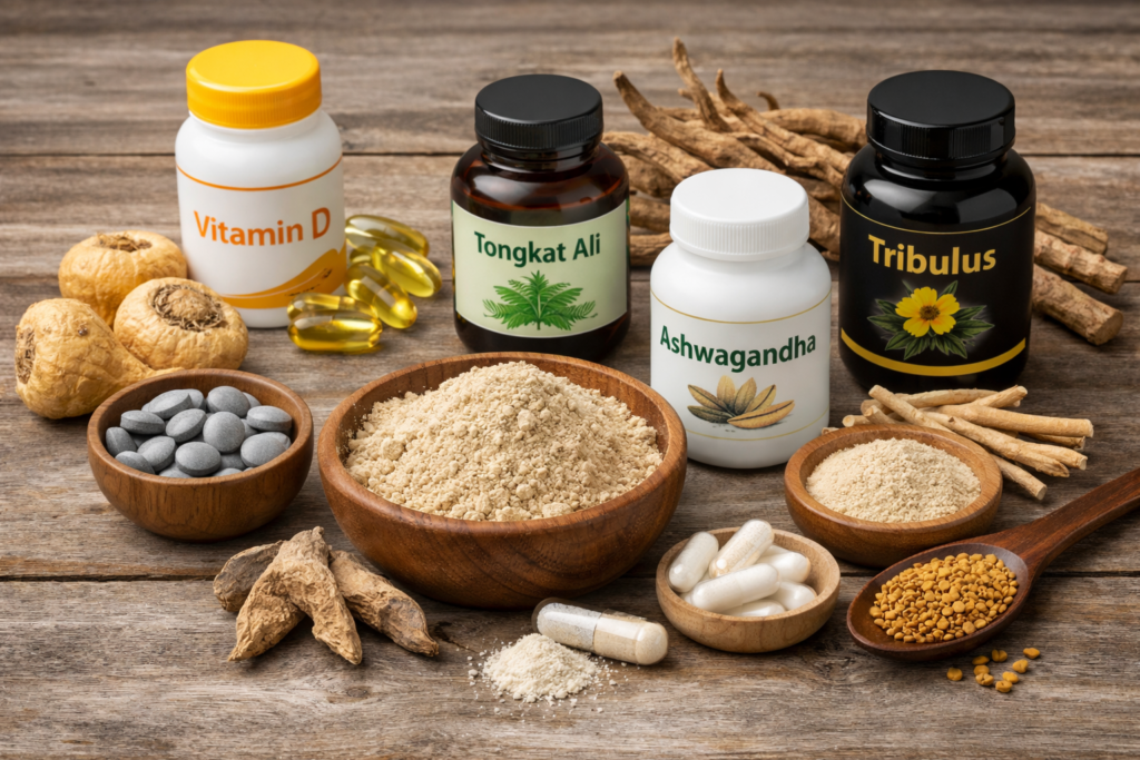 Maisto papildai testosteronui